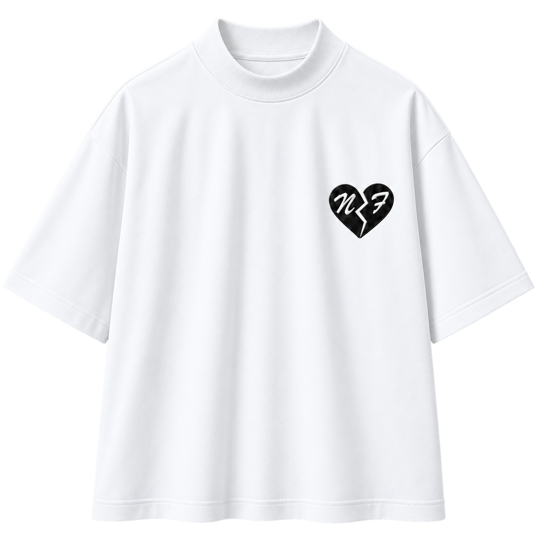 BROKEN HEARTED OVERSIZED TEE