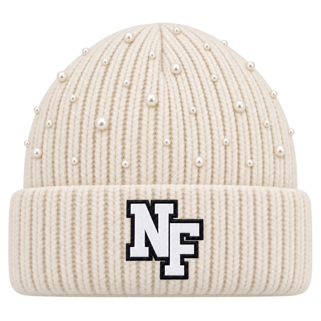 NF PEARL RIBBED BEANIE